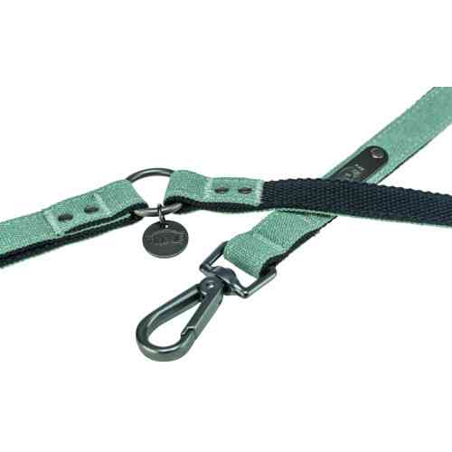 Повідок Trixie CityStyle для собак бавовна M–L 1 м 20 мм світло-зелений Київ