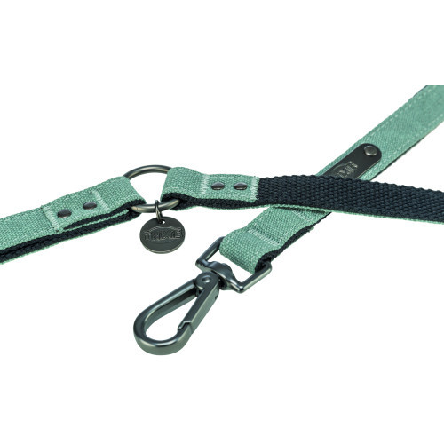 Повідок Trixie CityStyle для собак бавовна M–L 1 м 20 мм світло-зелений Київ - фото 2