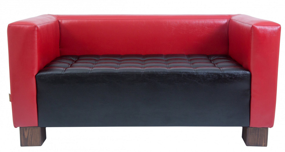Диван Boom Space тройка 760х2100х730 Черно-красный Киев - изображение 1