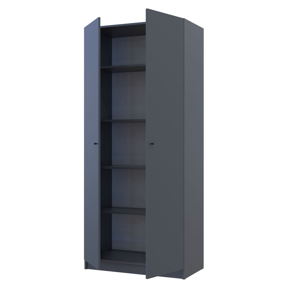 Полиця для одягу Doros Promo Графіт 3шт. 86.7х35х1.6 (DRS-011564) Львів - фото 6