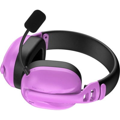 Наушники Hator Hyperpunk 3 Wireless Hi-Res SyncHUB connection Cyber Violet (ESH19) Винница - изображение 7