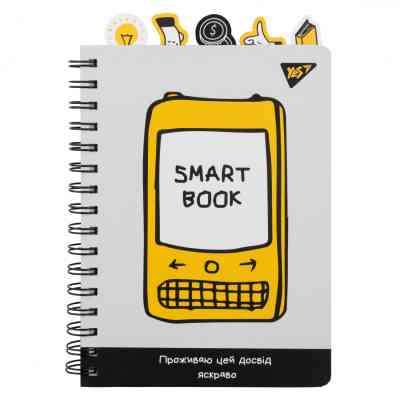 Блокнот Yes А5 96 листов на спирали с разделителями Не усложняй! клетка (151839) Винница