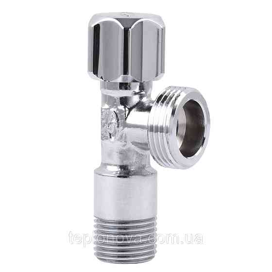 Кран вентильний кутовий SOLOMON 1/2"х 3/4| 160403 Чернівці