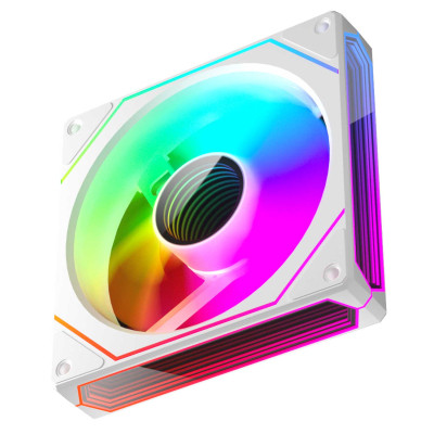 Кулер для корпуса Zezzio PRISM 6 Pro ARGB White Винница - изображение 3