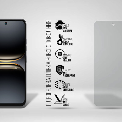 Плівка захисна Armorstandart hydrogel Matte Tecno Spark Go 2 4G (ARM87118) Вінниця - фото 2