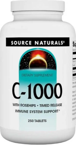 Вітамін C Source Naturals C-1000 1000 mg 250 таб Київ - фото 1