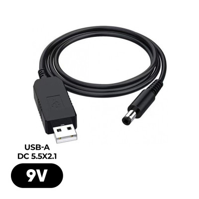 Кабель живлення USB to DC 5.5x2.1mm 9V 0.8m Armorstandart (ARM65662) Вінниця - фото 1