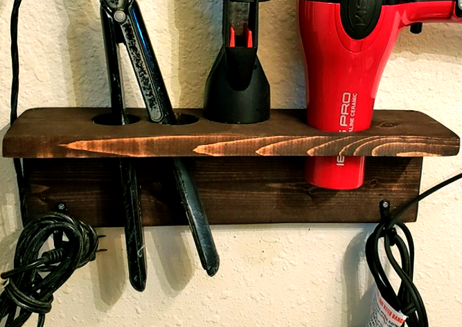 Органайзер для фенов и расчёсок 