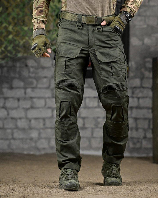 Штурмові тактичні штани misterioso g3 олива ДЛ6499 Одеса - фото 2