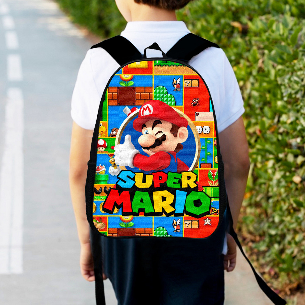 Рюкзак дитячий Маріо "Super Mario" 34х27см, міський ранець для хлопчика з принтом (00354) Київ - фото 1