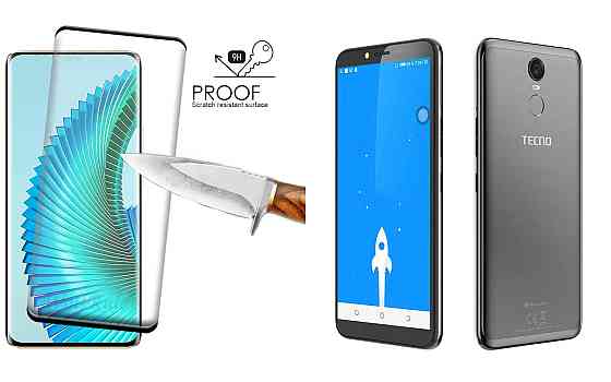 Защитное стекло HyperGlass Pro для TECNO Pouvoir 2 Pro (LA7 pro) – максимальная чувствительность и защита Киев