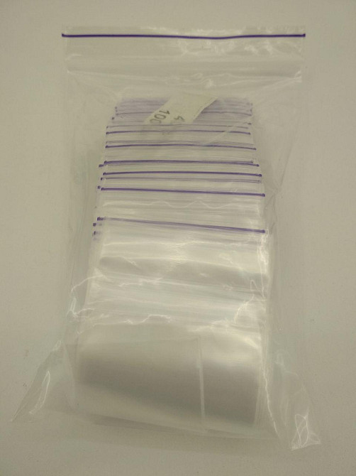 Пакеты Zip-Lock 4x6 см 100 шт — прозрачные пакеты с замком-струна для хранения и упаковки мелких товаров Харьков - изображение 1