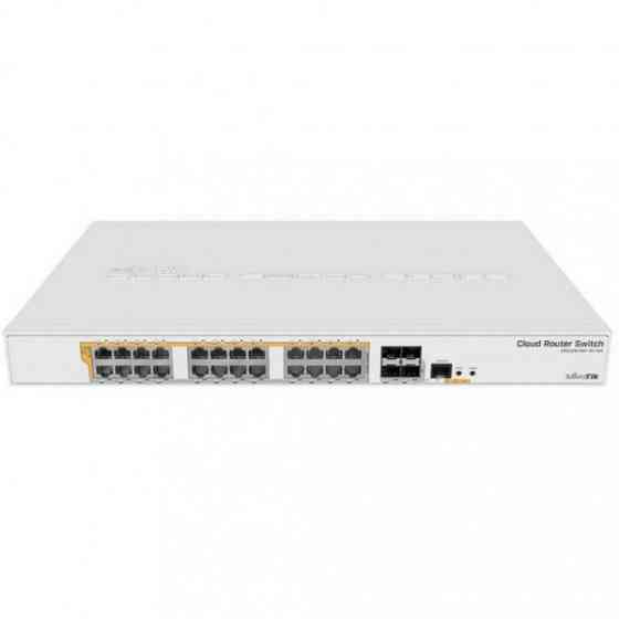 Комутатор Mikrotik CRS328-24P-4S+RM, CR Switch, 24x Gigabit Passive PoE / 802.3a (CRS328-24P-4S+RM) Київ