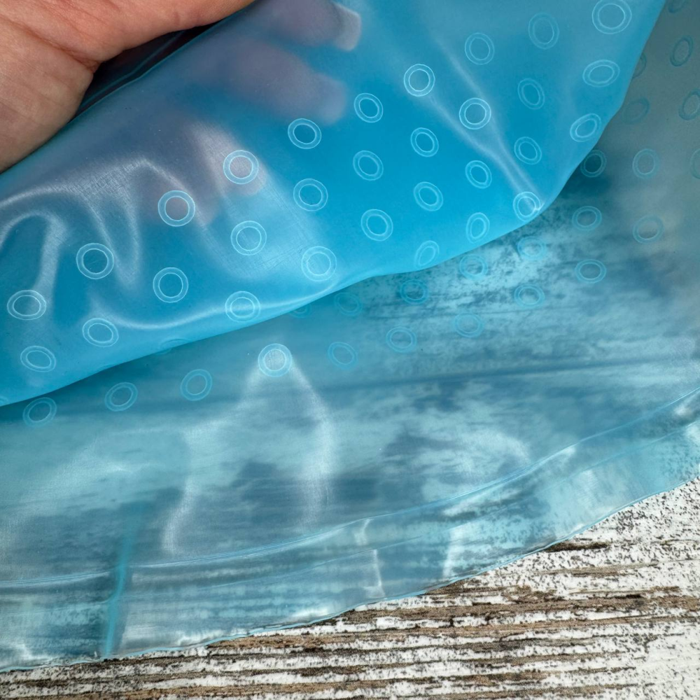 Силіконова шапочка для мелірування волосся з гачком, багаторазова, синя Київ - фото 2