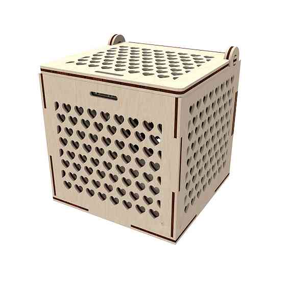 Шкатулка для колец 60х60 мм Киев