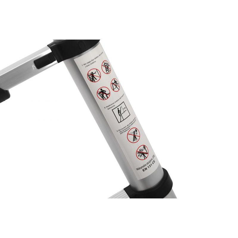 Лестница телескопическая Kraft&Dele KD4073  3,2 м  10-ступеней Киев - изображение 9