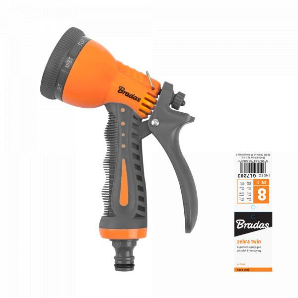 Пистолет для шланга 8 режимов GL7203 BRADAS Польша Одесса - изображение 2