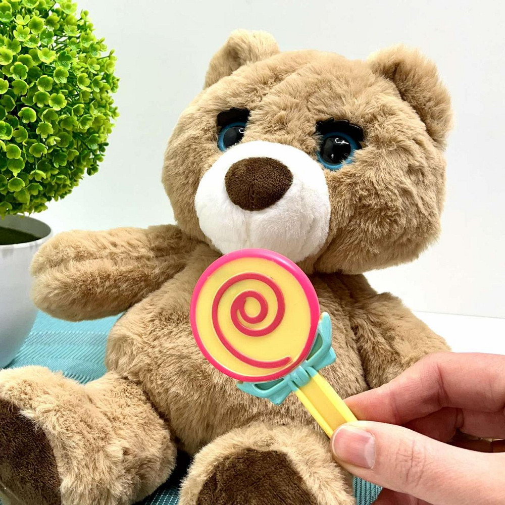 Ведмедик інтерактивний Ведмедик Брауні 7 функцій Коричневий (M 5952 I UA) Чернигов - изображение 5