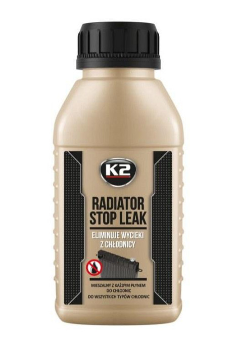 K2 T233 TURBO RADIATOR STOP LEAK 250g — Рідкий герметик для радіатора та системи охолодження Ковель - фото 1