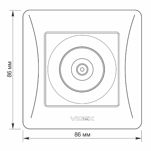 BINERA срібний шовк Розетка внутрішня 1-а TV Videx Житомир - изображение 7