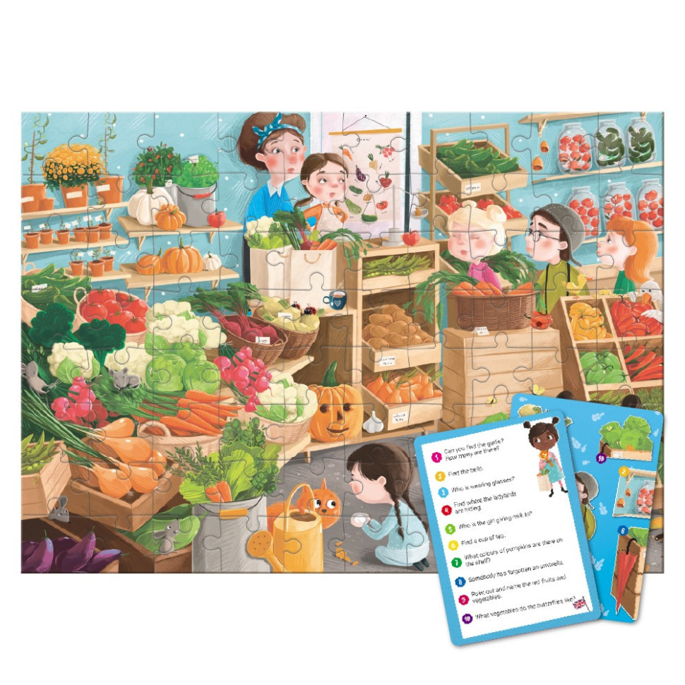 Дитячий пазл Шукай та знаходь "Дарунки осені" 300666, 80 елементів Вінниця - фото 3