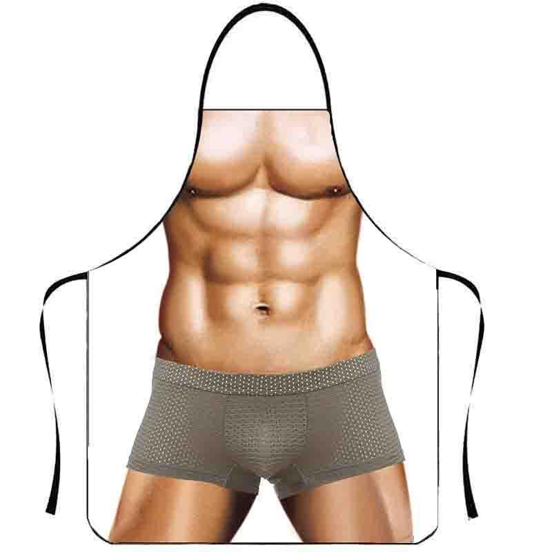 Фартук с приколом в трусах 73 на 57 см разноцветный Киев - изображение 1