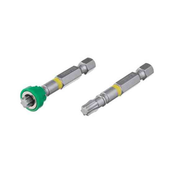 Комплект викруткових насадок, Torx T30 з обмежувачем, 1/4"×50 мм, S2, 2 од., STORM INTERTOOL VT-0232 Київ