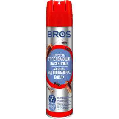 Аерозоль від комах Bros від повзаючих комах 400 мл (5904517061491) Вінниця