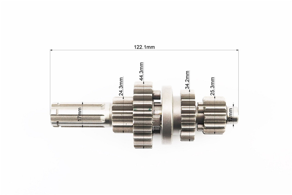 Коробка передач "3+1" (два вали з шестернями) d-12мм під сепаратор (для квадроцикла 110cc із задньою передачею, без "язичка") Киев - изображение 4