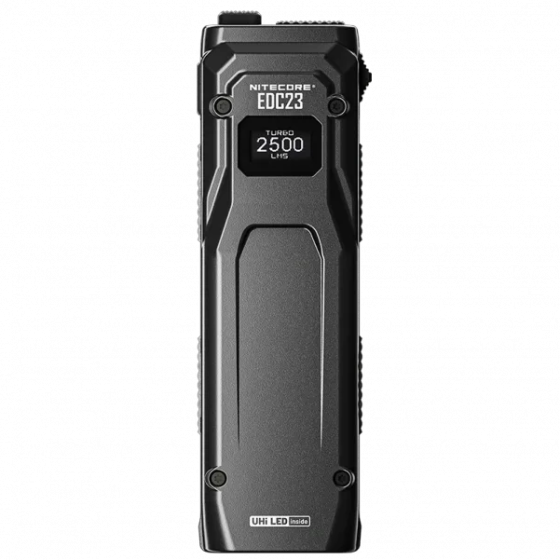 Потужний ручний ліхтар Nitecore EDC23 2500лм USB-C (6 режимів) Чорний Вінниця