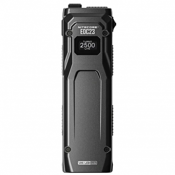 Мощный ручной фонарь Nitecore EDC23 2500лм USB-C (6 режимов) Черный Винница - изображение 3