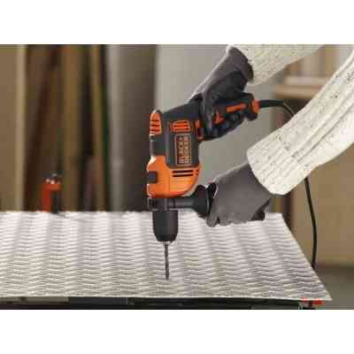 Дрель Black&Decker 550 Вт, кейс (BEH550K) Винница