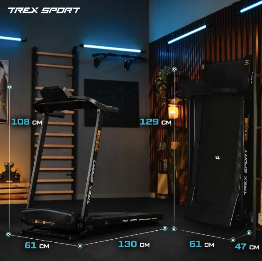 Бігова доріжка електрична Trex Sport TX-500TM PULSO Київ - фото 8