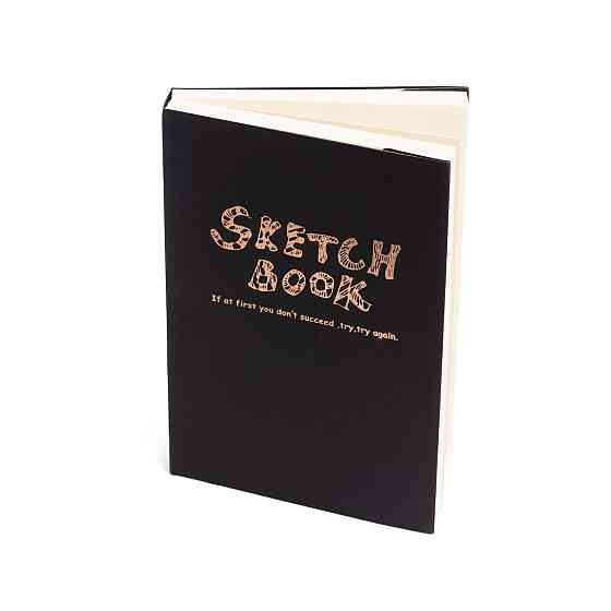 Скетчбук для рисования и творчества,блокнот для скетчинга в плотном переплете формат А4,210×290 мм, 120 листов 100 гр/м2 Каменец-Подольский
