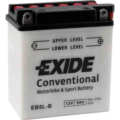 Акумулятор автомобільний EXIDE CONVENTIONAL 5Ah Ев (-/+) (65EN) (EB5L-B) Вінниця