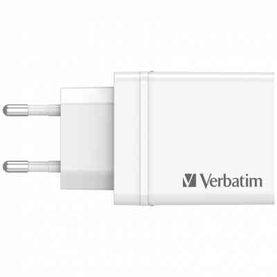 Зарядний пристрій Verbatim USB 30W PD3.0 4-ports white (49701) Вінниця