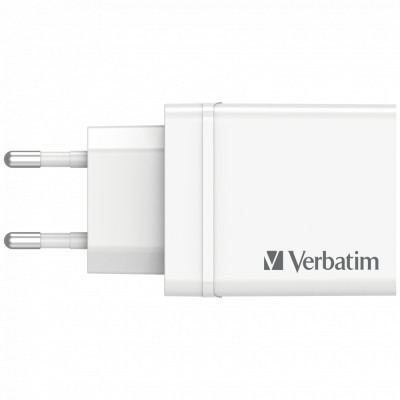 Зарядний пристрій Verbatim USB 30W PD3.0 4-ports white (49701) Вінниця - фото 5