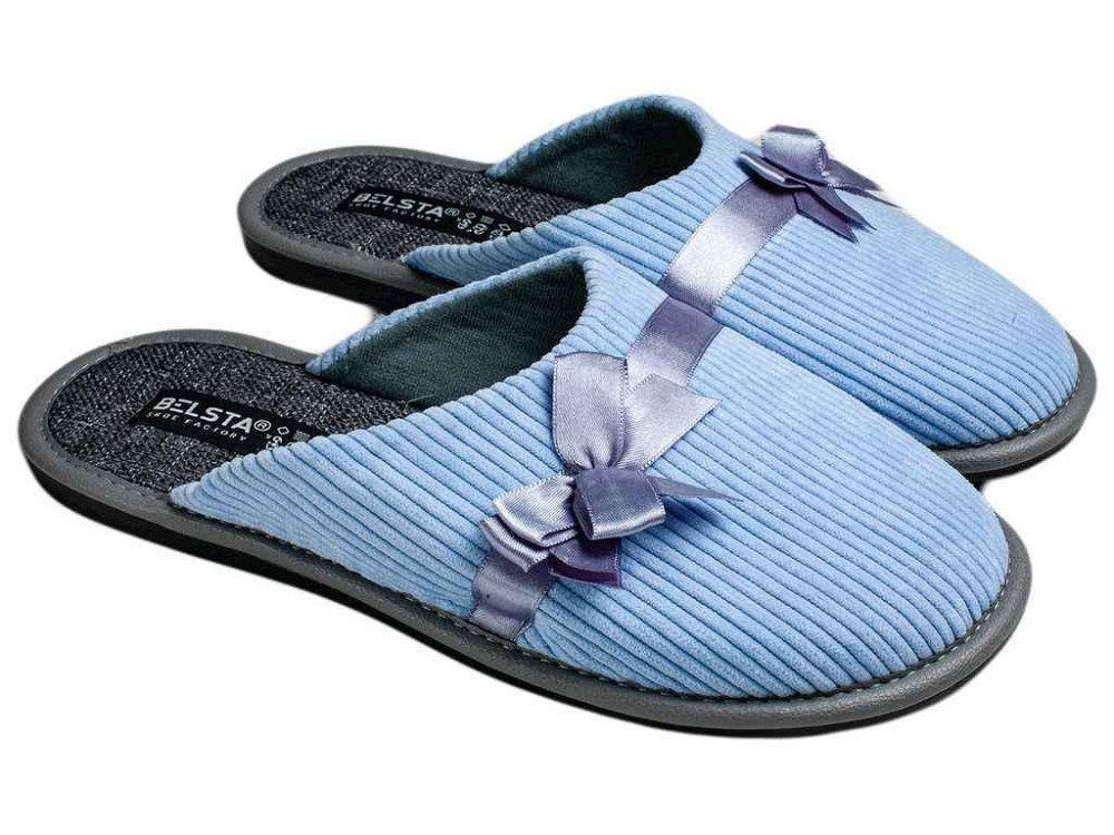 Капці р.38 кімнатні жіночі арт.88-3 4011 С-145 092 С-12 ТМ BELSTA Київ - фото 1