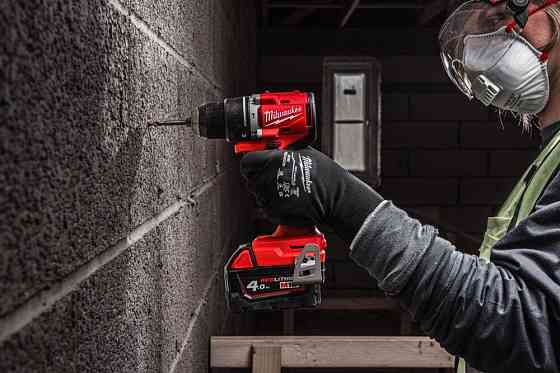 Дриль-шуруповерт акумуляторна безщіткова ударна M18 BLPDRC-0 крутий. мом. 60.5 Нм MILWAUKEE Одеса