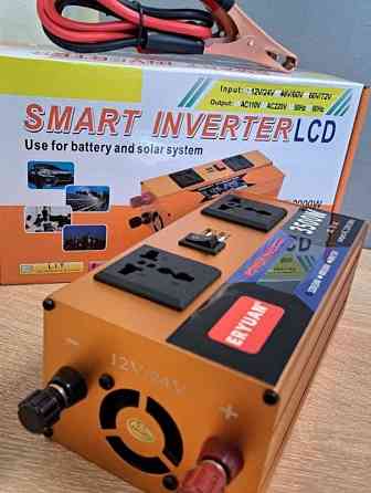 Перетворювач напруги з 12-24 V на 220 V, 3500W Інвертор із захистом. Київ