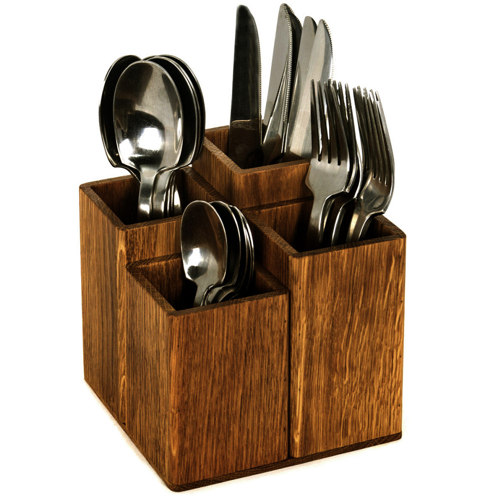 Підставка для столових приладів "Вестіль" охра Миколаїв - фото 1