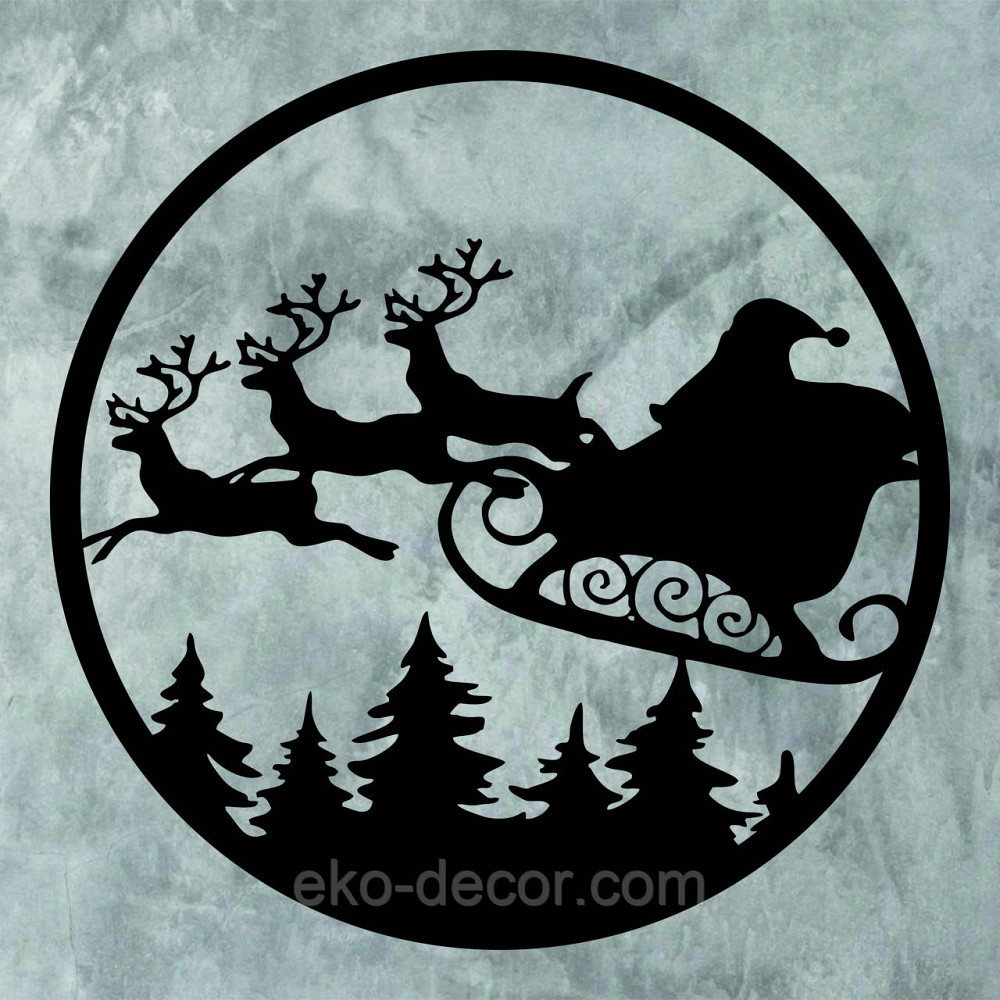 Декоративне настінне Панно «Новий рік», Декор на стену Київ - фото 6