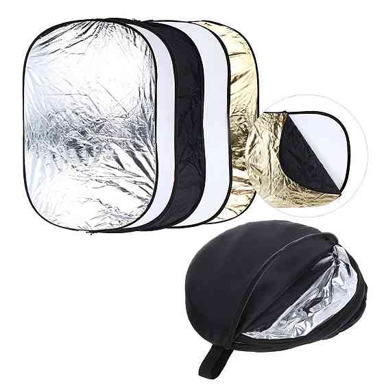 Рефлектор відбивач світла для фото овальний 5в1 60x90см AC Prof RO6090 Київ