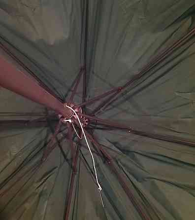 Зонт торговий антиветер Stenson MH-3838 3 м, зелений Винница