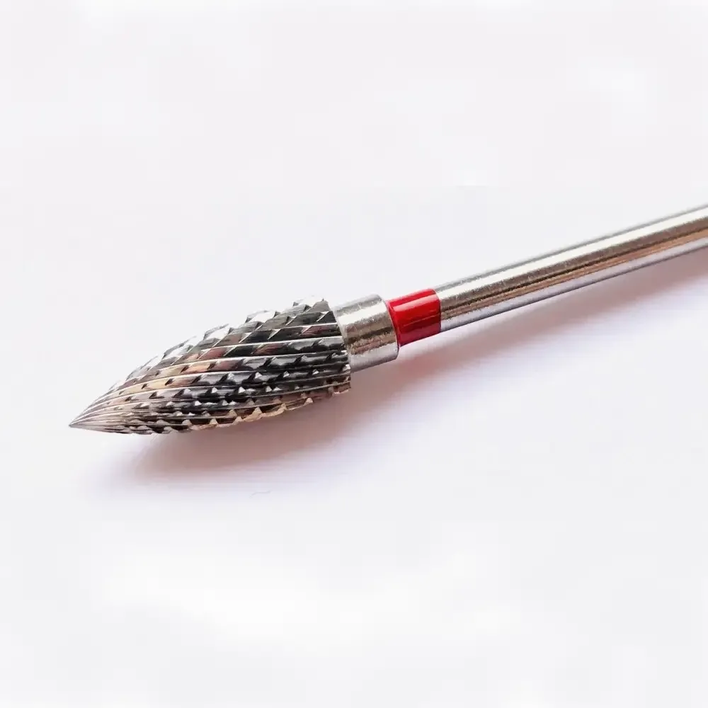 НАСАДКА НА ФРЕЗЕР ТВЕРДОСПЛАВНАЯ КРЕСТОПОДОБНАЯ НАСЕЧКА СРЕДНЯЯ - КРАСНЫЙ ОБОДОК Киев - изображение 1