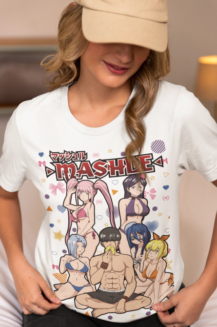 Футболка мужская аниме Масхле Креам Пуфф Аниме оверсайз (S/M/L) Черний AnimeJ0485 Днепр - изображение 10