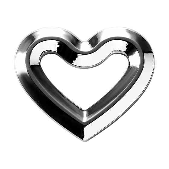 Наклейка 3 см (грань) Знак Сердце Київ