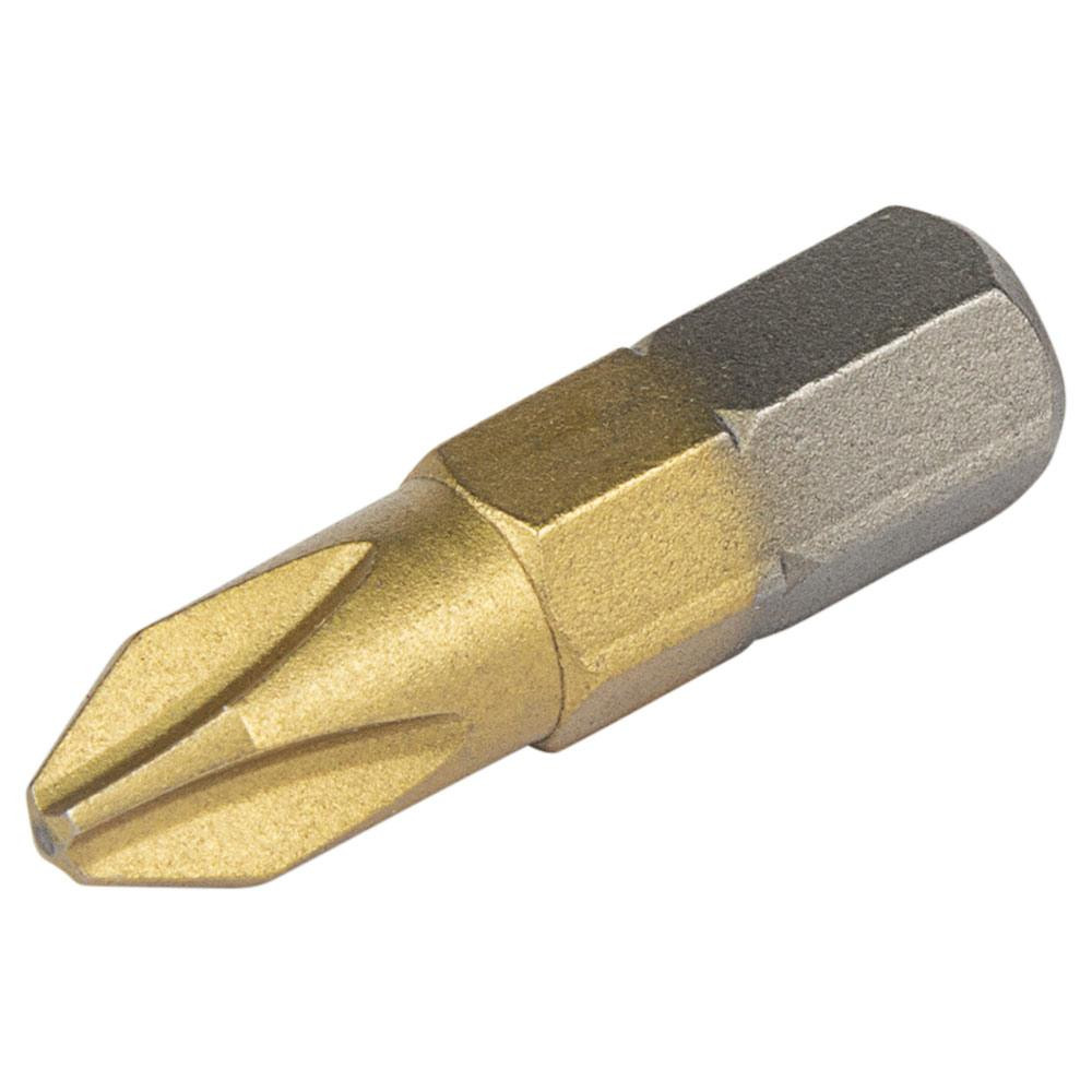 Біти PH2×25мм 1⁄4" 10 шт S2 TIN (блістер) ULTRA (4014152) Київ - фото 5