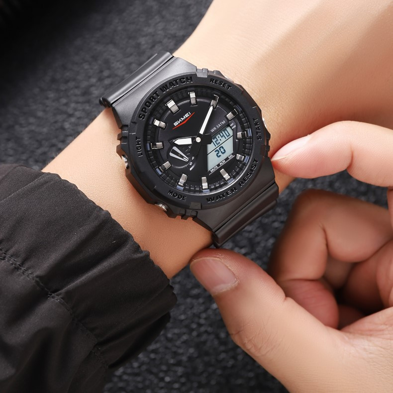 Skmei 2351BKWT Black-White Київ - фото 3