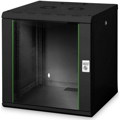Шафа настінна Digitus Wall Mounting Unique 19" 12U 600x600, RAL 9005 (DN-1912U-6/6-SW) Вінниця - фото 1